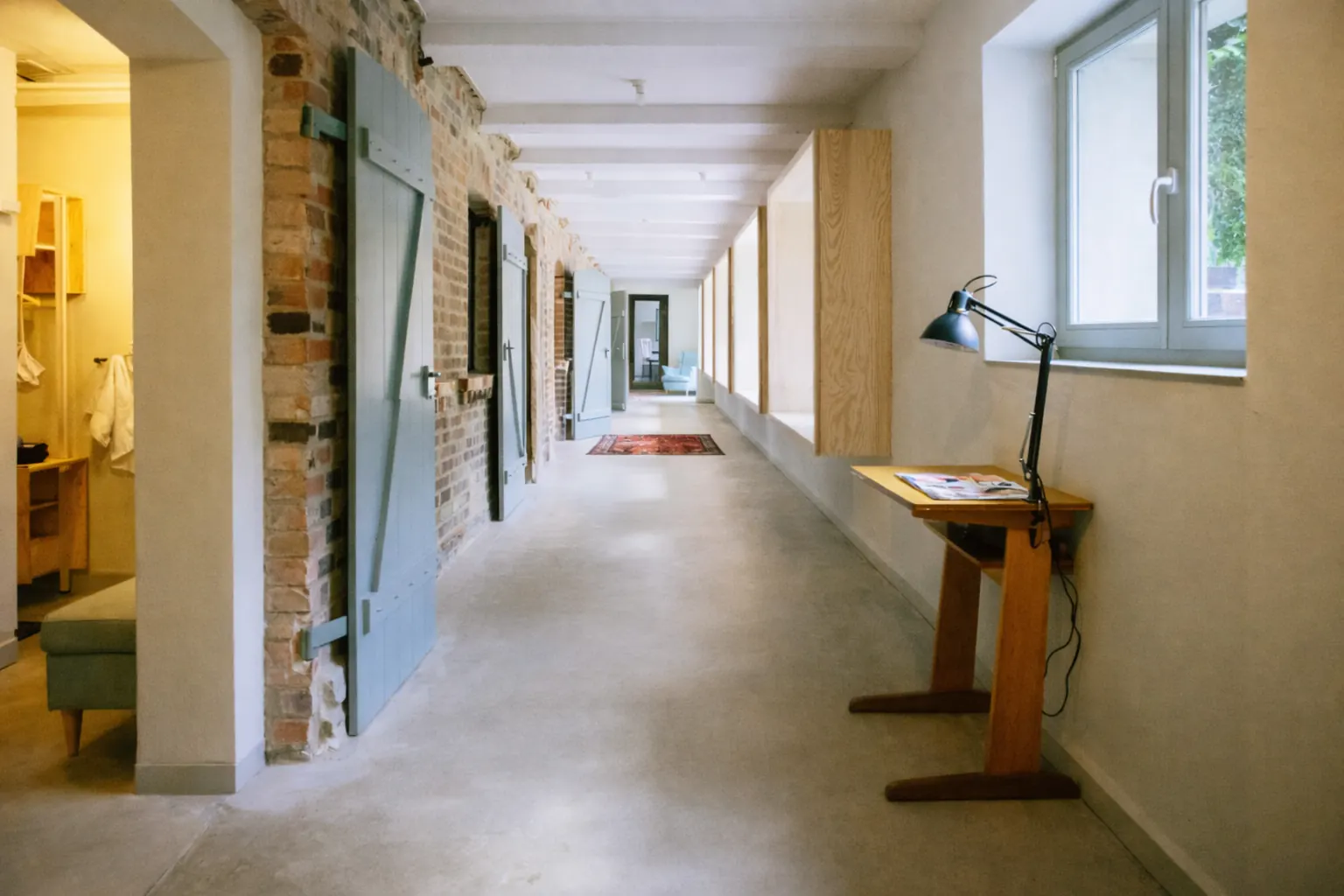 Hallway at Seminarhaus Taubenblau