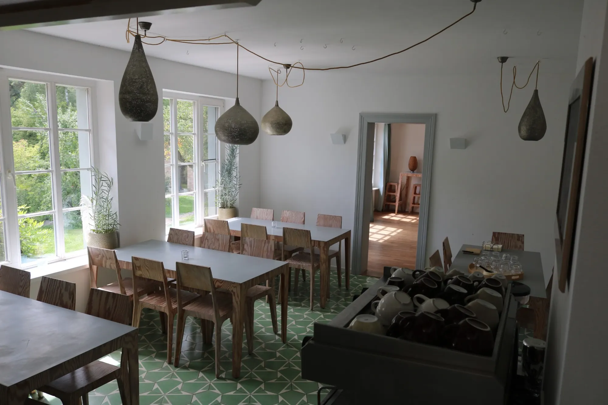 Seminarhaus Stolzenhagen Taubenblau